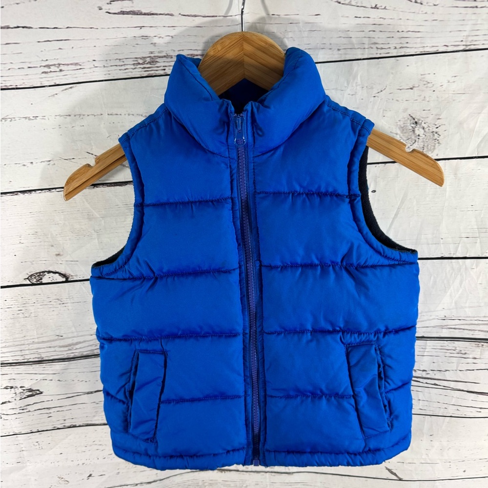 Blue Puffer Vest